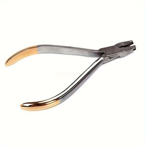 BAFA SURGICAL INSTRUMENTS 1Pc Dental Free Hook Clamping <b>Plier</b> Orthodontic Traction Hook <b>Plier</b> Special Dental Forceps Tool CE - Product Image 1