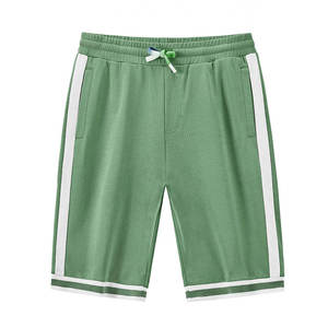 Ensemble de shorts pour hommes grande taille été, 2 pièces, couleur unie, t-shirt décontracté et short pour hommes - Product Image 6