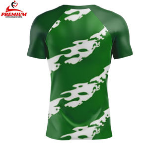 Camiseta de Compresión Sublimada para Judo, MMA y Gimnasio, Rashguard BJJ 2026, Protección UPF 50, Mangas Largas, Gran Venta - Product Image 4