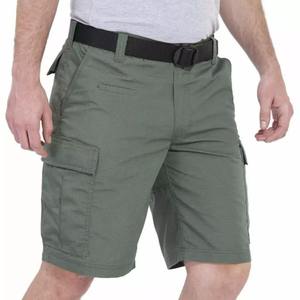 Shorts cargo réfléchissants en coton éponge de haute qualité, style très tendance pour hommes - Product Image 3