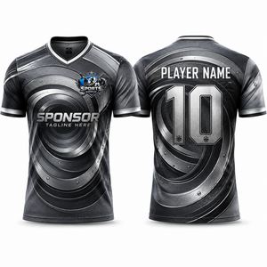 เสื้อเจอร์ซีย์ OEM ระดับพรีเมียม ผ้าโพลีเอสเตอร์ถักสองชั้น ระบายอากาศได้ดี แห้งเร็ว ยืดหยุ่น คุณภาพระดับมืออาชีพสำหรับการแข่งขัน - Product Image 1