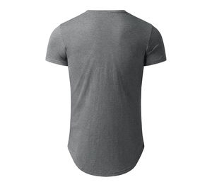 <b>Mens</b> Short Sleeve <b>T</b> <b>Shirt</b> Summer <b>Muscle</b> Slim Fitted Crewneck Longline <b>T</b> <b>Shirts</b> for Gym Workout <b>T</b>-<b>shirt</b> for <b>men</b> - Product Image 3