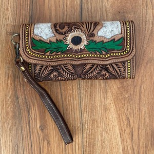 กระเป๋าสตางค์หนังวัวแท้คุณภาพพรีเมี่ยมแบบตะวันตก - Product Image 3