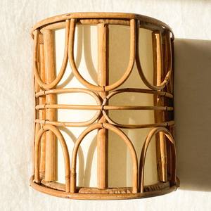 Wholesale Price Top Seller Environmentally Friendly New Trend Rattan <b>Sconce</b> <b>Wall</b> Lamp <b>Sconces</b> for <b>Walls</b> Indoor - Product Image 3