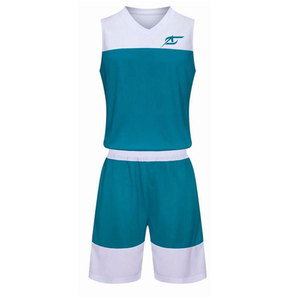 Tenue de basket-ball pour homme AZORES SPORTS, vêtements d'entraînement respirants, séchage rapide, durables, 100% polyester - Product Image 1