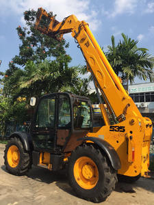 Manipulador Telescópico JCB Usado 535-95, 9.5m, 3500kg, Altura de Horquilla 75mm, Ruedas de Goma/Nylon/PU - Product Image 2