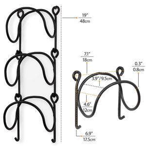 Luxurious Quality Metallic Towel Storage Stackable 3 Metal Hanger with 2 Hooks Towels <b>Bathroom</b> <b>Accessories</b> Available for Sell - Product Image 2