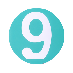 Ilan Numero Decorativo 9 11Cm Per Decorazione Casa - Product Image 2