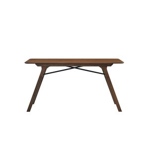 Set da Pranzo Kaela con Finitura Noce, Elegante Combinazione di Tavolo e Sedie - Product Image 3