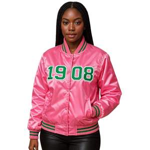 Veste Bomber Sororité Alpha Grecque 1908 pour Femme, Style Universitaire, Vintage, Veste de Sport, Veste de Sororité Alpha Grecque - Product Image 6