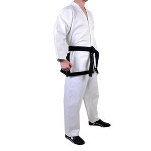 Uniforme de Taekwondo en Coton Extensible et Respirant pour Adultes – Dobok Unisexe Durable pour Compétition et Entraînement – Vêtement de Sport en Gros - Product Image 4