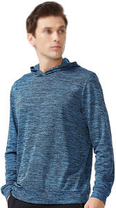Sudadera con capucha de protección solar UPF 50+ para hombre, manga larga, ligera, para pesca, senderismo y actividades al aire libre, ropa de pesca - Product Image 3