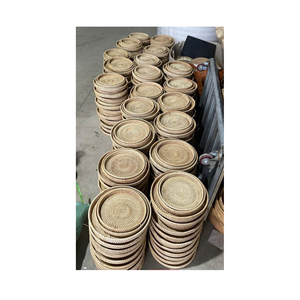 ถาดหวายสานธรรมชาติสำหรับใช้ในครัวเรือนและตกแต่ง - Product Image 6