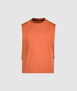 Sleeveless Quick Dry Breathable Fitness Wear Workout Men Gym Tank Top Wholesale Custom Logo Cotton <b>Running</b> <b>Singlet</b> Muscle - Product Image 2