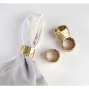 Anillo de Servilleta de Metal Ecológico y Duradero de Primera Calidad para Bodas y Eventos, Decoración y Estilismo para Fiestas - Product Image 6