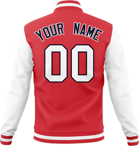Veste universitaire personnalisée, personnalisez votre nom, votre numéro, votre lettre, veste de baseball brodée avec logo personnalisé, fabricant de vestes bomber. - Product Image 3