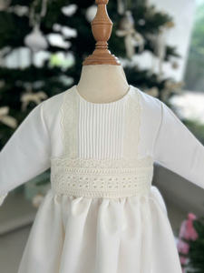 Vestido Largo de Encaje Hecho a Mano con Color Personalizado para Bautizo, Vestido de Noche de Lujo para Niñas, Mangas Cortas, Suministro OEM ODM-Nami - Product Image 2