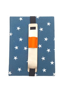Étui porte-stylo personnalisé avec fermeture à bouton, pochette pour carnet, organiseur de rangement pour crayons et fournitures de bureau - Product Image 3
