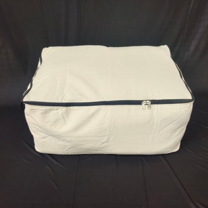 Organizador de almacenamiento de lona multiusos con asas de transporte, bolsa organizadora de lona de gran capacidad, 280 GSM - Product Image 1