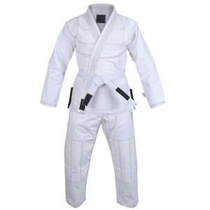 Uniforme de Taekwondo Unisex Sólido con Logotipo Personalizado, 100% Algodón, Transpirable y Duradero, Ropa de Artes Marciales - Product Image 1
