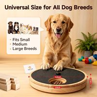 Planche à gratter les ongles classique en acier inoxydable massif pour chiens, boîte à nourriture, outil de lime à ongles sans pression pour chiens, usage intérieur