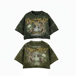 T-shirt personnalisé pour homme, logo personnalisé, 280 GSM, léger, respirant, en molleton, effet délavé, décontracté, épaules tombantes, surdimensionné, été - Product Image 5