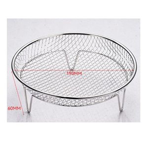 ตะแกรงกรองอาหารโลหะทรงสี่เหลี่ยมแบบตาข่ายละเอียด พร้อมขาตั้งสำหรับครัว - Product Image 3