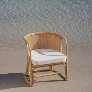 Chaise en rotin naturel artisanale du Vietnam, meubles en rotin tissé à la main de qualité supérieure, matériau écologique et durable, chaise de salle à manger - Product Image 1