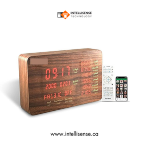 Horloge islamique Azan numérique de qualité diffusion professionnelle avec compression automatique de la plage dynamique et annulation du bruit - Product Image 6