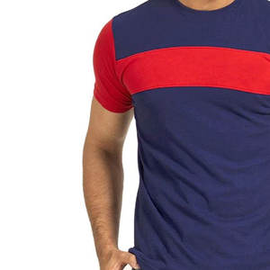 T-shirts décontractés pour hommes de haute qualité, prix de gros, en tissu non tissé respirant, logo personnalisé, séchage rapide, anti-boulochage - Product Image 5