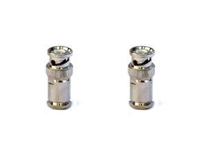 BNC Plug Clamp Solder Connector RF Coaxial <b>Adapter</b> Brass Nickel Plated Cable Mount Durable High Signal Transmission Connector - Product Image 4