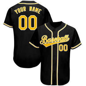Camisetas de Béisbol Personalizadas al por Mayor con Logotipo Personalizado, Camisetas de Cuello en V para Hombre, Uniformes Deportivos Sublimados - Product Image 6