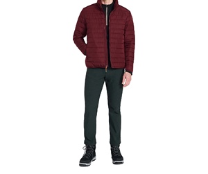 Veste matelassée fabriquée en usine au Pakistan, veste matelassée tendance pour hommes, fermeture éclair intégrale, logo personnalisé, veste matelassée streetwear - Product Image 5