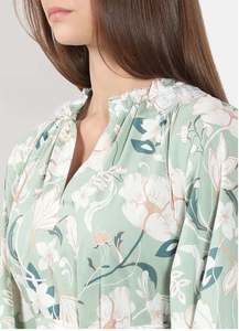 Robe longue pour femme de haute qualité, design personnalisé inspiré des îles du Pacifique, col en V, robe de soirée d'été, manches fendues, grande taille, robe pour femme - Product Image 2