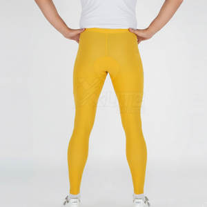 Custom Logo Printed <b>Men</b> <b>Cycling</b> <b>Tights</b> Durable Stretch Material Customized Team Name Supportive Padding for Team Training Wear - Product Image 2