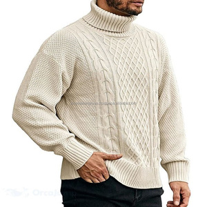 Camiseta de Manga Corta de Invierno para Hombre, Cuello Alto con Media Cremallera, Lana/Cachemira Gruesa, Colores Personalizados, Logotipo Frontal Premium - Product Image 6