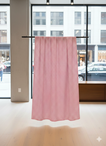 Tissu en coton tissé léger, absorbant l'humidité, respirant, biologique, écologique, imprimé, de couleur rose indien, magnifiquement décoré - Product Image 2