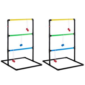Ensemble de jeu de Ladder Ball pour le golf en plein air, comprenant 6 balles, tableau de scores et accessoires pour véranda - Product Image 1
