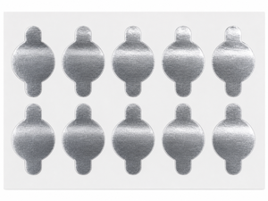 Pièces en acrylique découpées sur mesure, à une face, avec ruban adhésif en aluminium 427, pour le décapage de peinture, le masquage et la protection thermique, fabriquées sur commande - Product Image 3