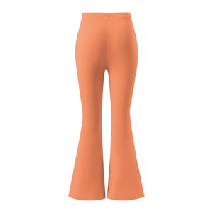 Leggings évasés longs pour femmes avec broderie nœud, taille haute élastique, écologiques, séchage rapide, extensibles, en maille, pour le yoga - Product Image 4