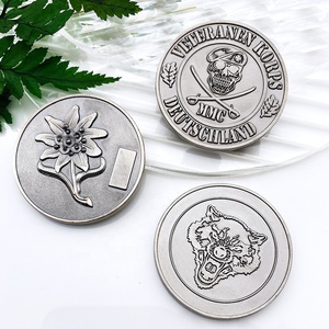 Fabricante de monedas Fabricación 3D Aleación de zinc Oro Plata Latón Cobre Metal Logo Monedas Por encargo Recuerdo Desafío Moneda, Marktex - Product Image 1
