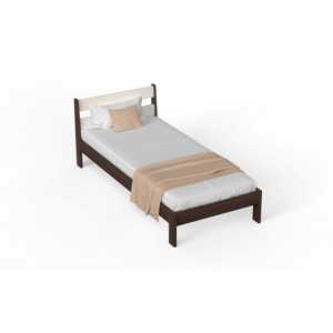 เตียงเดี่ยวพรีเมียร์เรนจ์โรเวอร์ รุ่นวอลนัท&ฟรอสตี้/เวงเก้&ฟรอสตี้ ทำจากไม้เนื้อแข็ง ดีไซน์แบบมินิมอล ประกอบเองได้ - Product Image 4