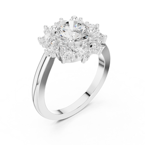 Anillo ajustable étnico Rajputana Shine jewels 14K con trabajo de esmalte - Product Image 4