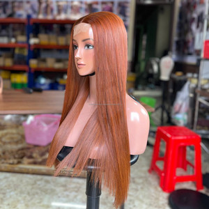 Produits capillaires haut de gamme en cheveux naturels : Perruques en cheveux bruts vietnamiens, Perruques Lace Front en cheveux naturels lisses et soyeux, Dentelle HD transparente, Personnalisées - Product Image 1