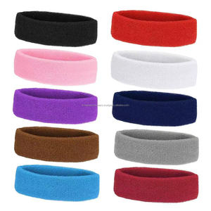 Bandeau de sport personnalisé pour femmes, doux, fin, en coton, antidérapant, pour la course à pied - Product Image 2