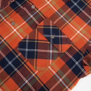 Chemises en flanelle pour hommes Cumbre Sports, design personnalisé, multi-poches, respirantes, manches longues, style streetwear. - Product Image 5
