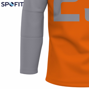 Venta al por Mayor de Camisetas de Hockey sobre Hielo Personalizadas, Poliéster de Alta Calidad, Anti-Pilling, Impresión por Sublimación, Servicio OEM, Camiseta de Hockey sobre Hielo Personalizada - Product Image 3