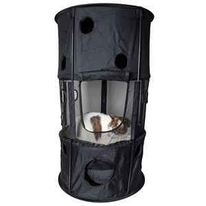 Climbertree Cuccia per Gatti da Viaggio Attiva Pieghevole con Ostacoli Circolari, Arredamento per Animali Domestici - Product Image 1
