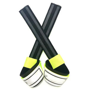 Sangles de musculation pour la force athlétique, haltérophilie, musculation, soulevé de terre, powerlifting, sangles de poignet unisexe - Product Image 3