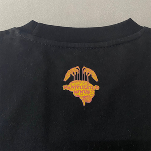 เสื้อยืดคอกว้างทรงโอเวอร์ไซส์ พิมพ์ลายซิลค์สกรีนแบบวินเทจฟอกสี  ผ้าฝ้าย 100% ระบายอากาศได้ดี ป้องกันรอยยับ เป็นมิตรต่อสิ่งแวดล้อม สำหรับผู้ชาย - Product Image 5